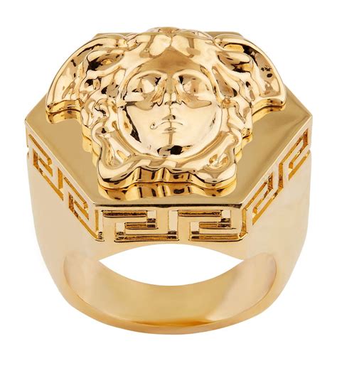 versace ring sizing|Versace ring price.